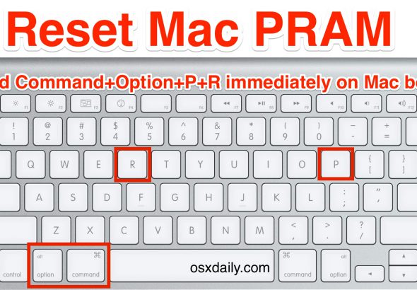 Reset Mac PRAM